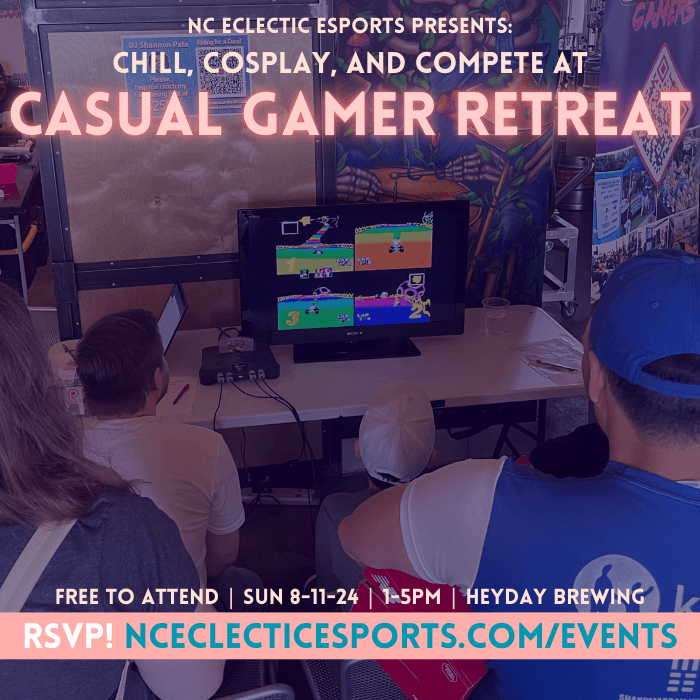 Casual Gamer Retreat: Chill with Mario Kart, Smash, and more!