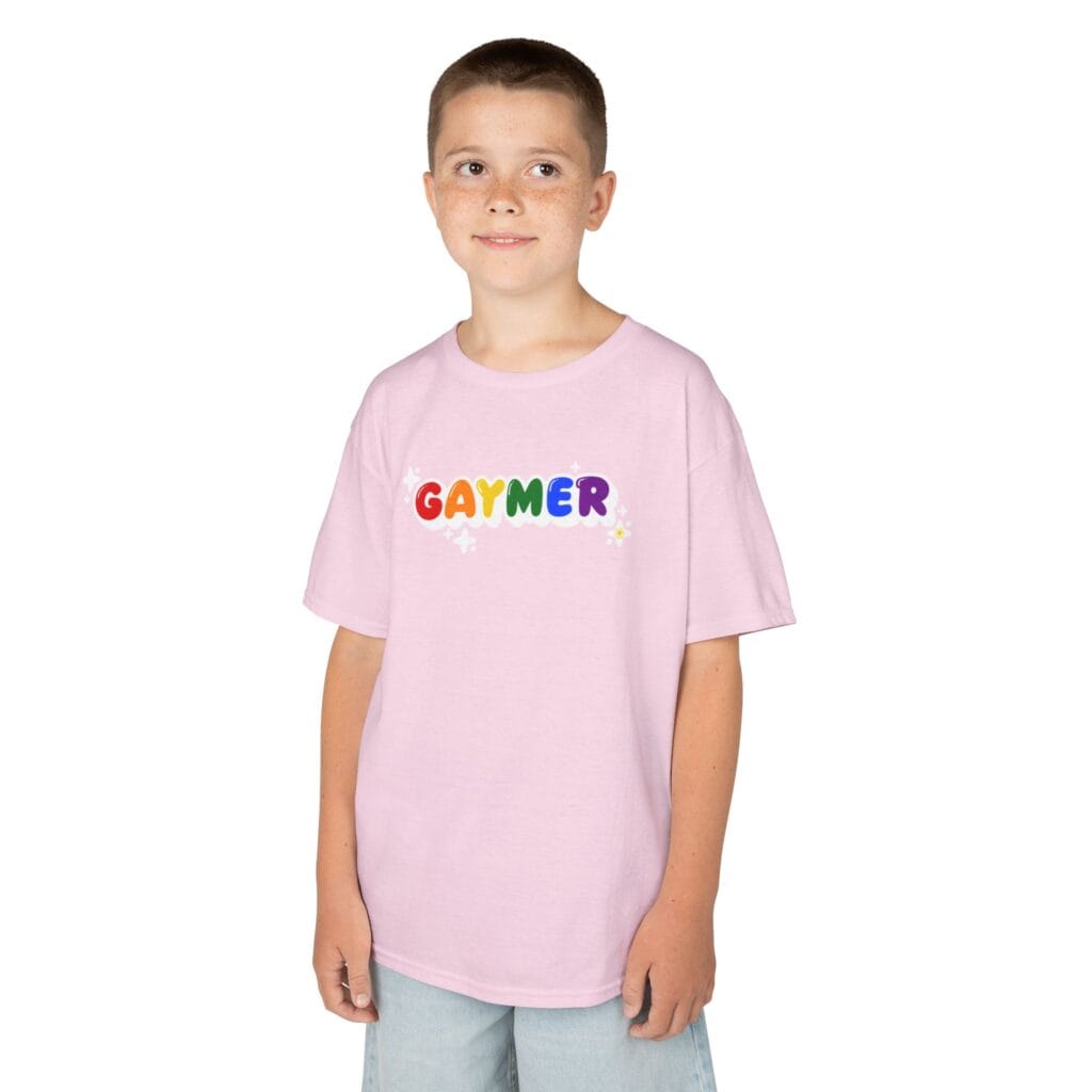 Gaymer - Rainbow – Kids T-Shirt